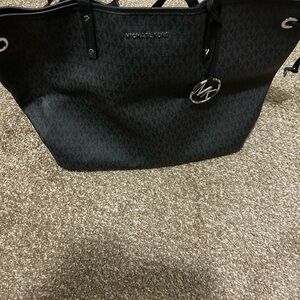 Michael Kors Dark Patterned Tote
